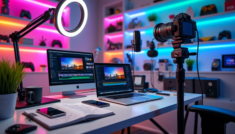 découvrez notre sélection de matériel pour youtubeurs, incluant caméras, micros, éclairage et accessoires essentiels pour créer des vidéos de qualité professionnelle. améliorez votre chaîne et engagez votre audience avec le meilleur équipement du marché.